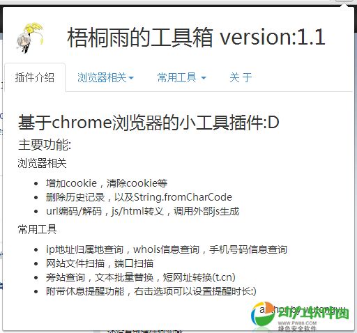 Chrome渗透测试扩展插件 v1.1