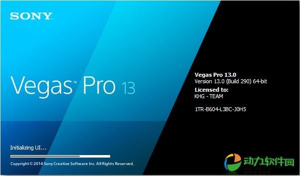 Sony Vegas Pro 13 非线性视频编辑处理软件下载
