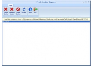 Flash Cookie Remover 缓存删除软件 V0.9.1.0