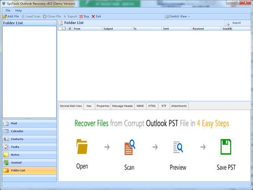 SysTools Outlook Recovery最新版
